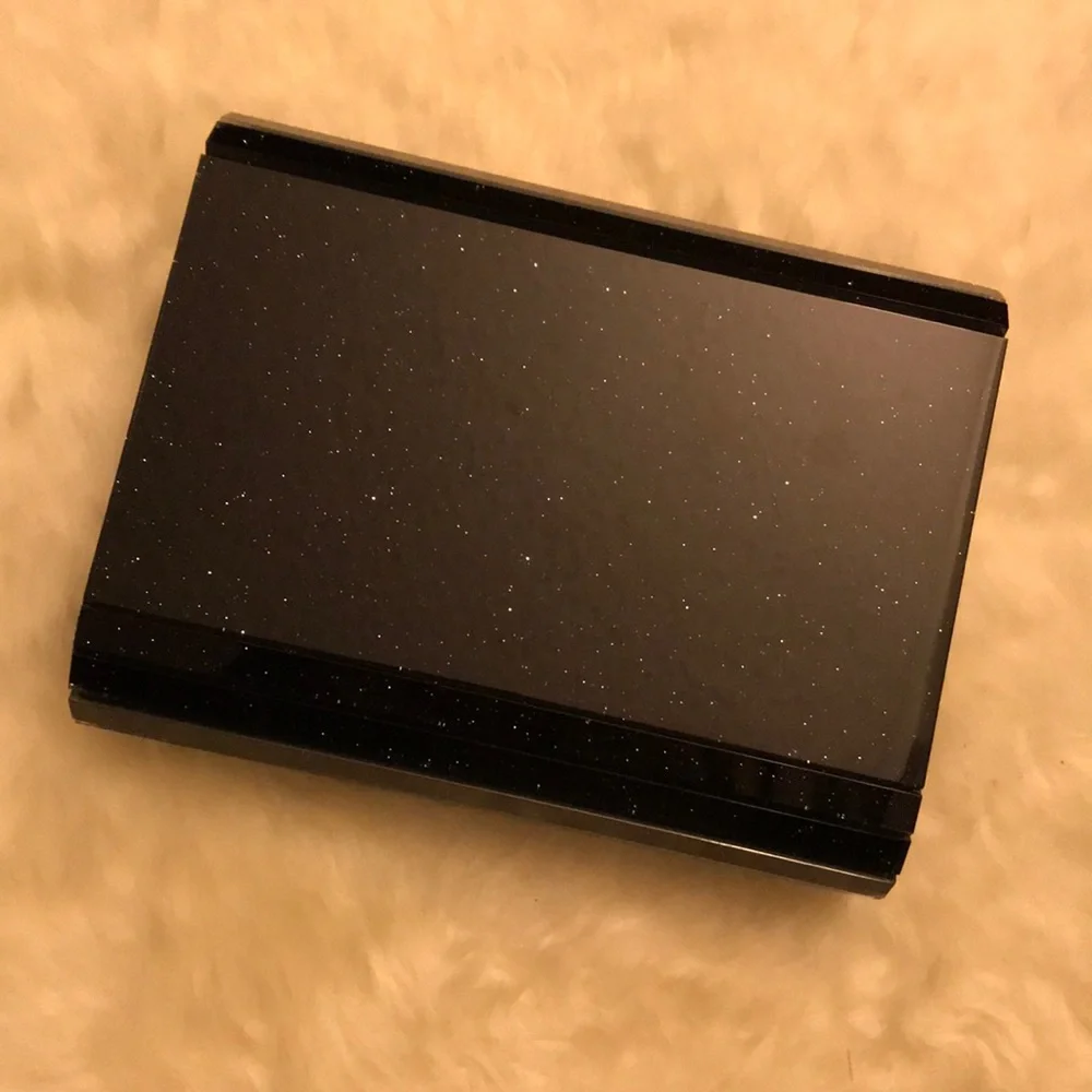 Jimmy Choo Black Studded Clutch